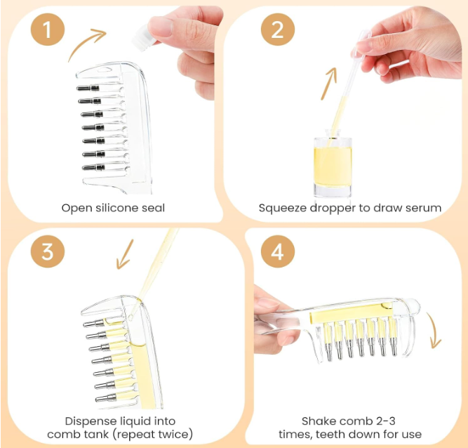 Scalpi – Oil Applicator Scalp Comb