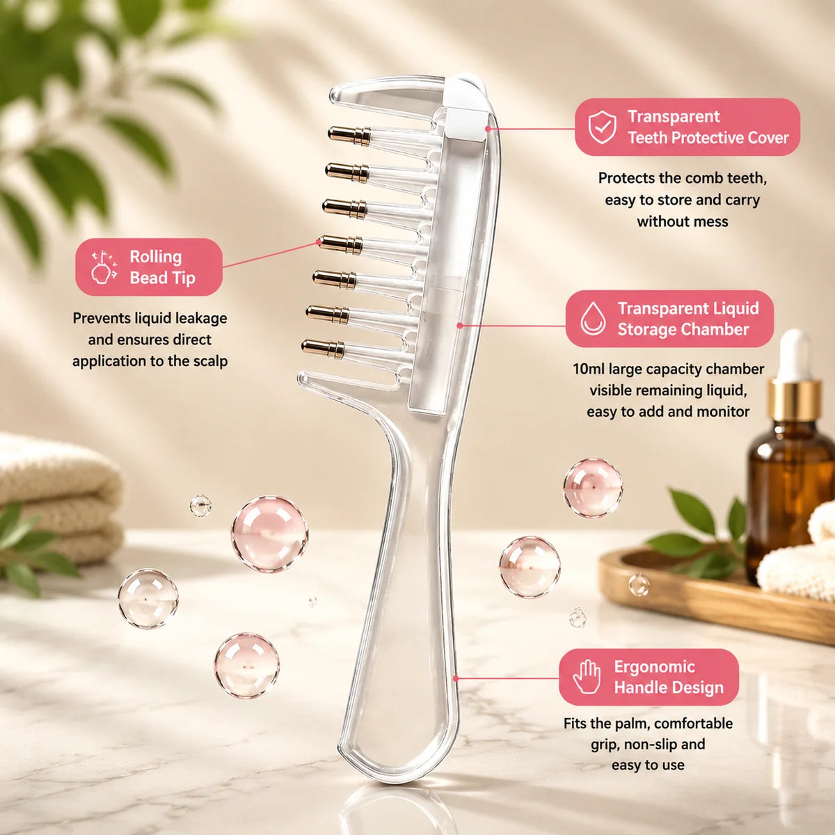 Scalpi – Oil Applicator Scalp Comb